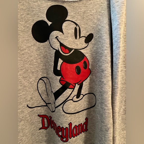 Gray Mickey Mouse Disneyland Sweatshirt - Picture 6 of 12